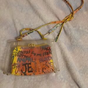 graffitti style crossbody    suggested donations